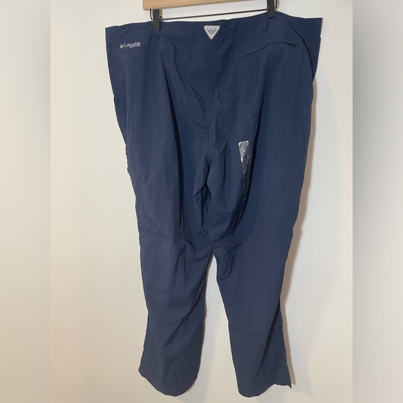 NWT Columbia PFG Women's Aruba Roll Up Pants Blue Size 24W Omni Shade UPF 30 - Picture 6 of 11